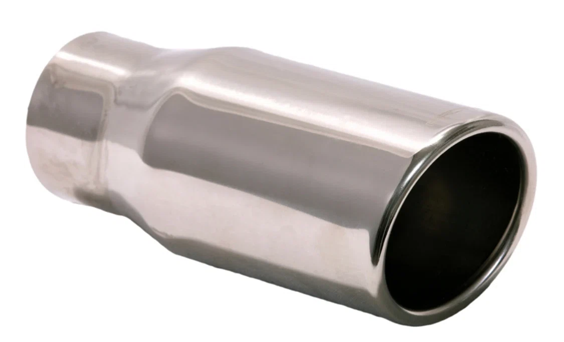 Rolled Edge Slant Cut Stainless Steel Tip-T819